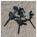 (3) Mini Wood Clamps