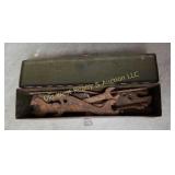 Toolbox of Antique Wrenches