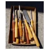 Box of Wood Chisels