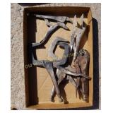 (2) Boxes of C-Clamps & Vise Grips