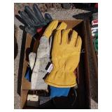 Box of Gloves & Miscellaneous