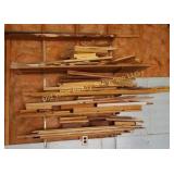 Shelves of Scrap Wood