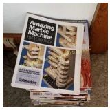 Pile of Wood Working Magazines