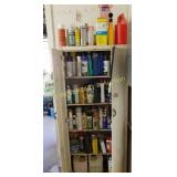 Metal Cabinet & Contents