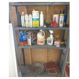 Metal Shelving & Contents