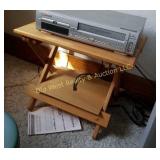 Wood Stand (VCR Not Included)