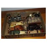 Box of Wood Cars & Miscellaneous