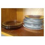 Glass & Tin Pie Plates