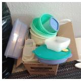 Box of Tupperware