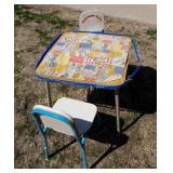 Rainbow Brite Kids Table & Chairs