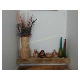 Pottery, Vases & Basket