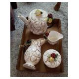 Pitcher, Cream & Sugar