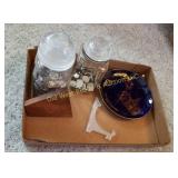 Jars of Dimes, Nickels & Miscellaneous