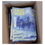 Box of True West Magazines