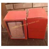 (2) Christmas Candle Votives