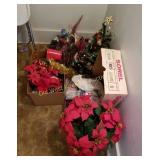 Pile of Christmas Decorations