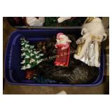 Tub of Christmas Items