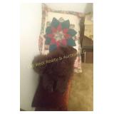 Pile of Pillows & Stuffed Monkey