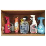 Shelf of Cleaning Supplies & More