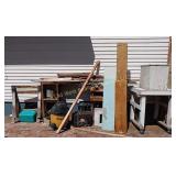 Pile of Wood & Miscellaneous - Buying All AS IS!