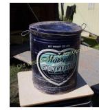 Large Lard Tin