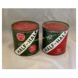 (2) Tobacco Tins