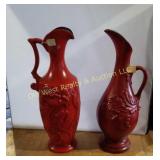 (2) Large  Royal Haeger Pitchers