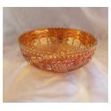 Large Carnival Glass Bowl
