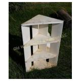 (2) Crate Corner Shelves