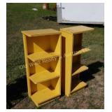 (2) Shelves