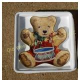 (3) Collectible Bear Plates
