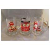 (3) Slim Jim Nascar Mugs