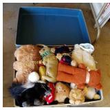Suitcase of Stuffed Animals