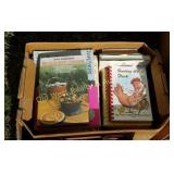 Box of Cookbooks