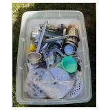 Tray of Kitchen Items