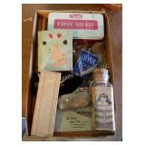 Box of Antique Items
