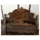 Antique Full Bed Frame
