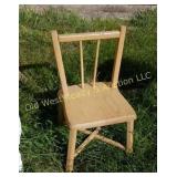 Wood Doll Chair