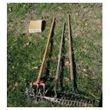Rake, Tiller & Hoe
