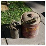 (2) Gas Cans