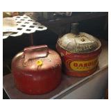 (2) Gas Cans