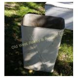 Metal Trash Can