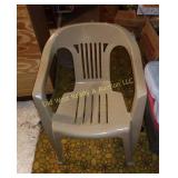 Plastic Lawn Chair (BS)