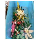 Tub of Lawn Ornaments (B)