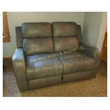 Leather Loveseat