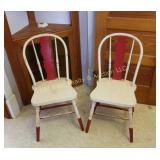 Antique Table & (2) Chairs