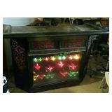 Portable Bar w/Stereo & Lights - Works