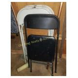 (4) Folding Chairs (BS)