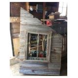 Homemade Barnwood Photo Display