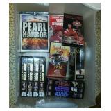 Tub of VCR Tapes - New (BS)